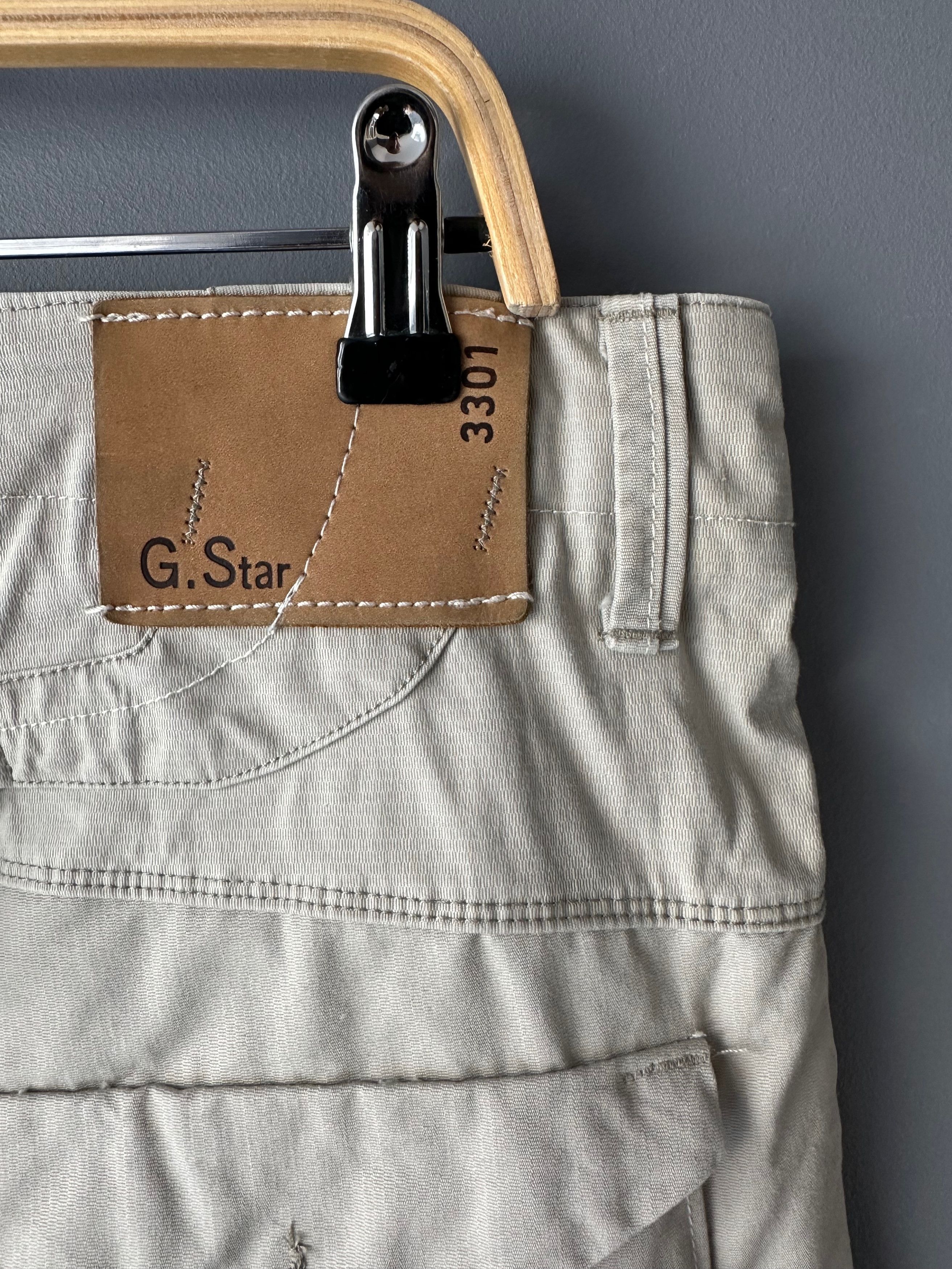 G-Star G-Star Cargo Army Lumber Straight Pants Trousers gray Size US 33 - 8 Thumbnail
