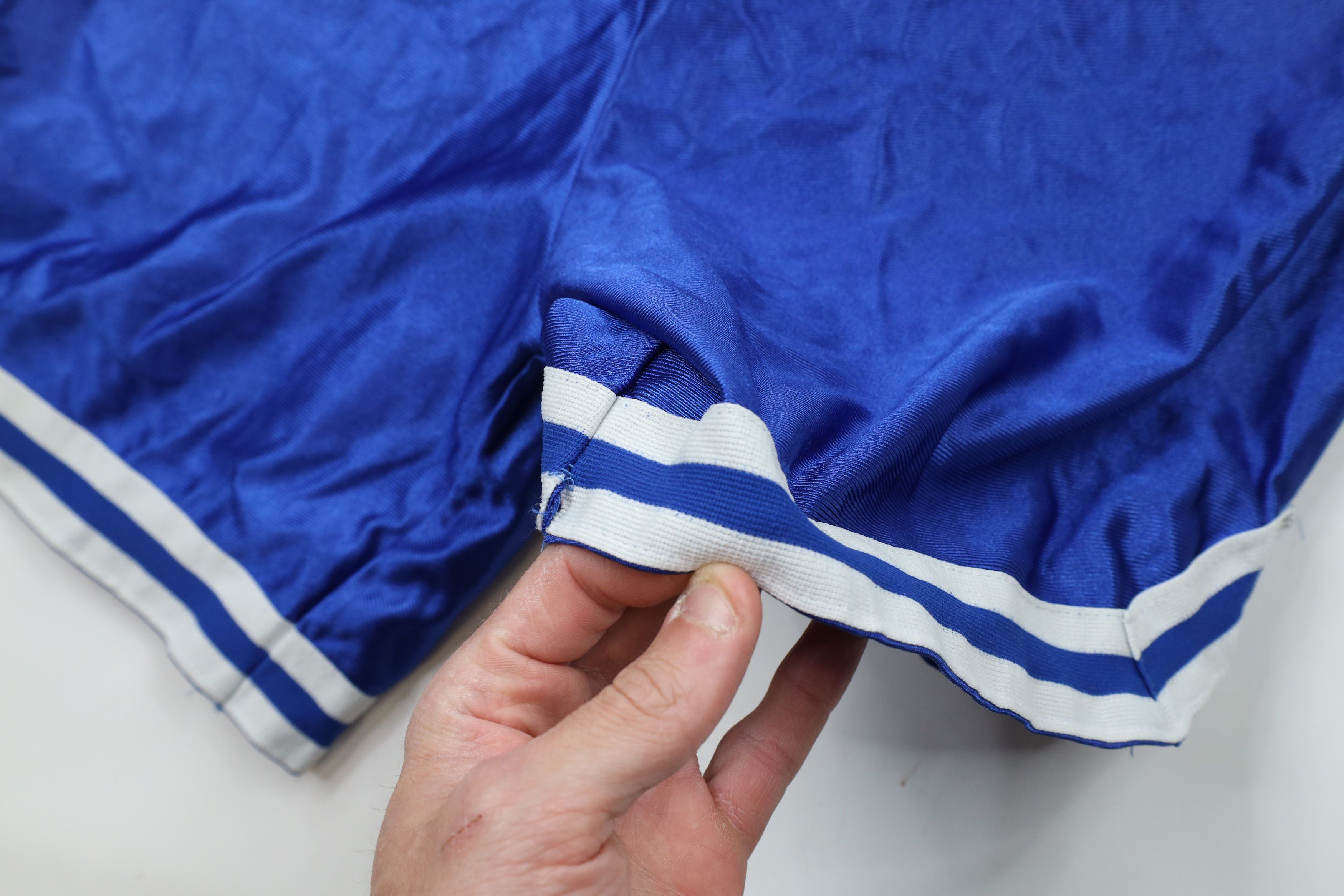 Vintage Vintage 80s 90s Silky Nylon Above Knee Basketball Shorts USA Size US 32 / EU 48 - 5 Thumbnail