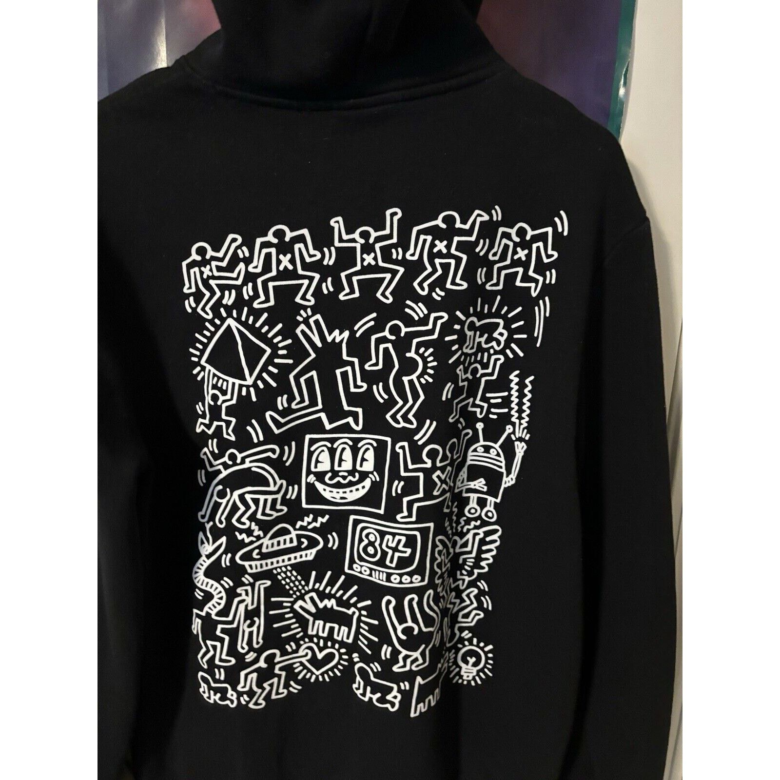 H&M vintage keith herring black hoodie H&M nice jacket size M Size US M / EU 48-50 / 2 - 3 Thumbnail