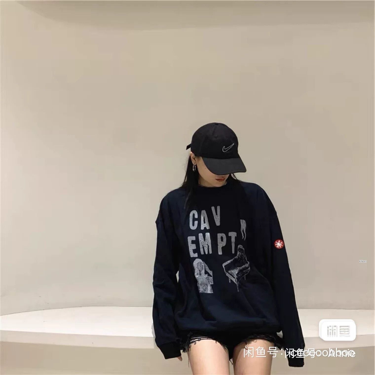 Cav Empt C.E CAVEMPT Overdye Chair Crew Neck Sweatshirt Size US XL / EU 56 / 4 - 6 Thumbnail