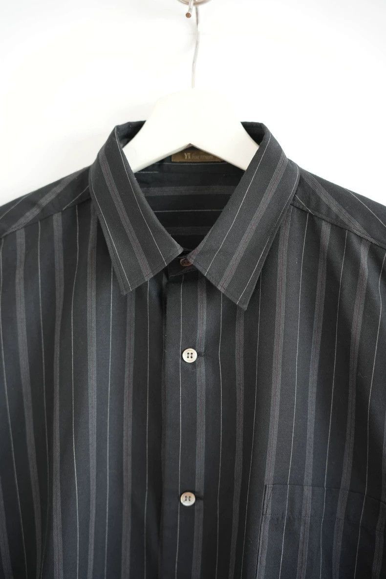 Yohji Yamamoto Yohji Yamamoto Yohji Yamamoto Striped Oversized Shirt Size US M / EU 48-50 / 2 - 3 Thumbnail