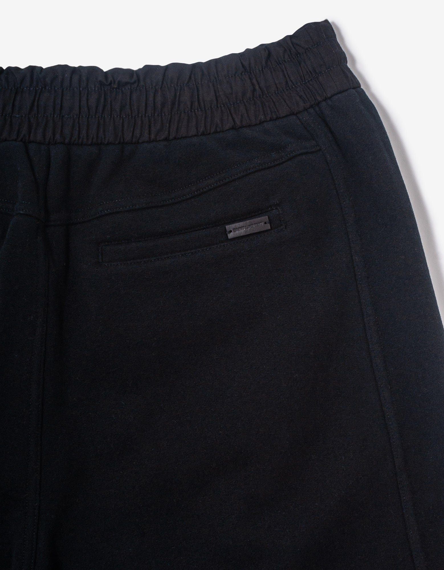 Black Logo Sweat Shorts