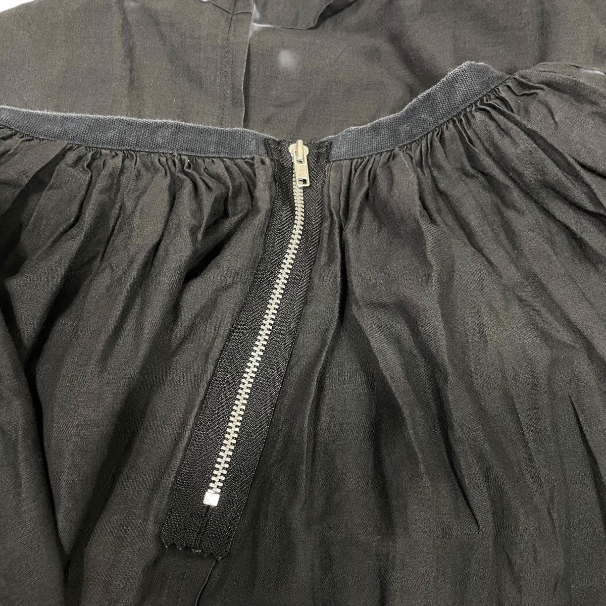 Tricot Comme des Garcons Tricot Comme Des Garcons Black Flared Midi Skirt Size 26" / US 2 / IT 38 - 10 Thumbnail