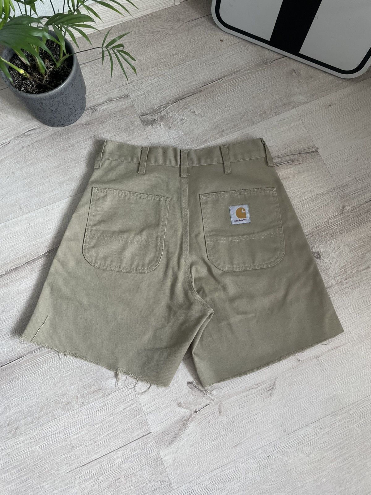 Carhartt × Vintage Vintage Carhartt Simple Bermuda Shorts With Logo Y2k Workwea Size 27" / US 4 / IT 40 - 3 Thumbnail