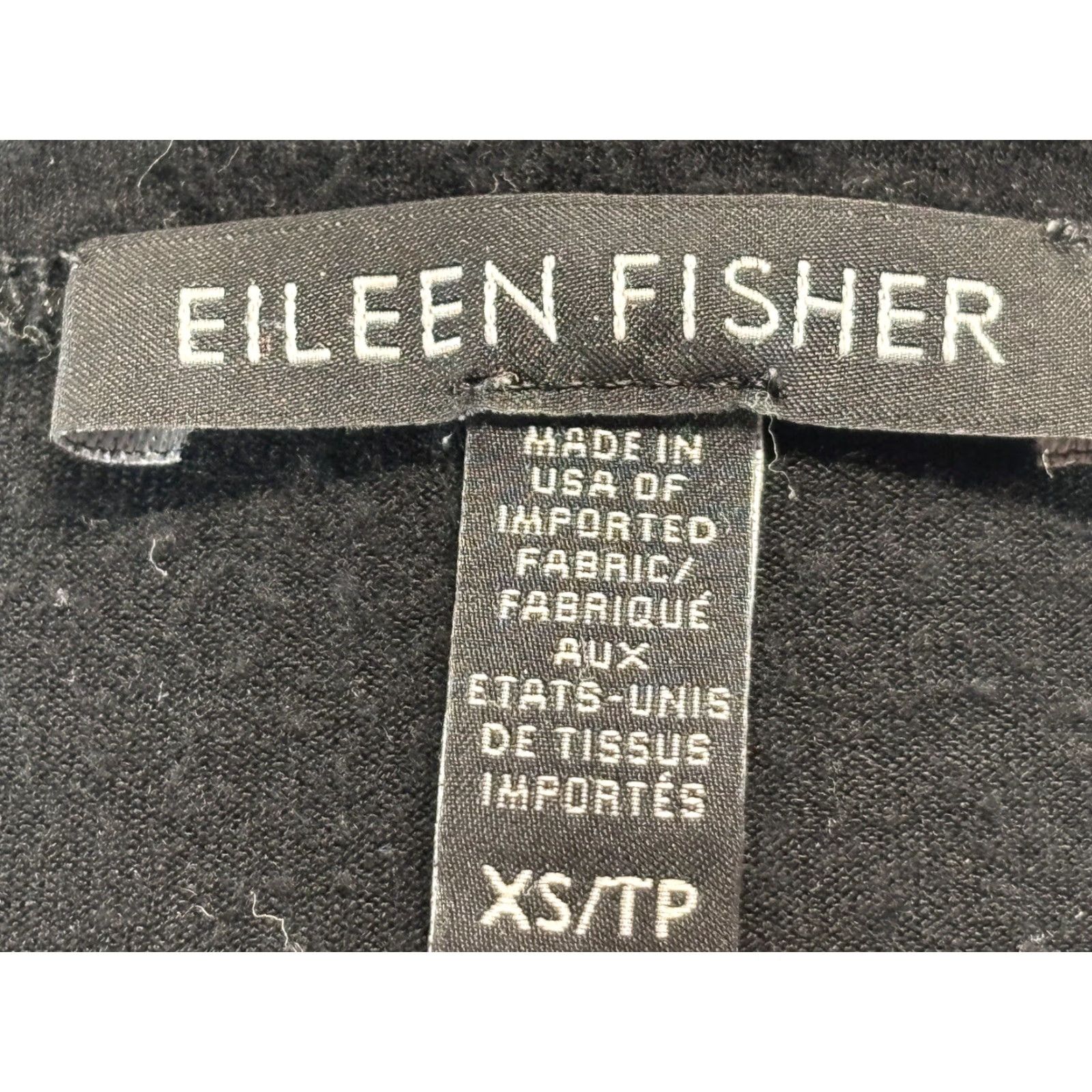 Eileen Fisher Eileen Fisher Black Tank Dress XS Sleeveless Shift Jersey Basic Capsule Stretch Dress Size XS / US 0-2 / IT 36-38 - 6 Thumbnail