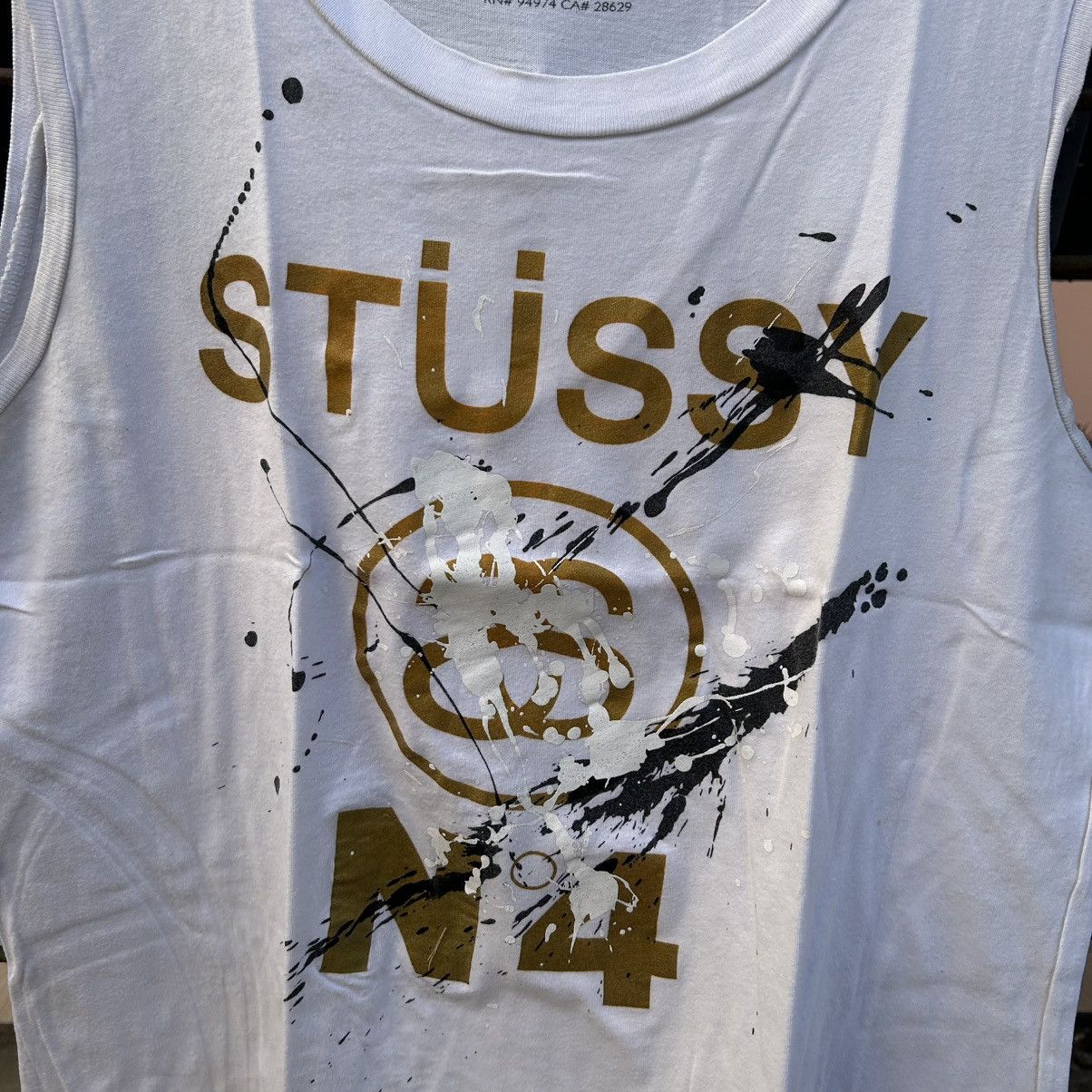 Stussy Vintage TankTop Stussy N-4 Big Logo Size US S / EU 44-46 / 1 - 8 Thumbnail