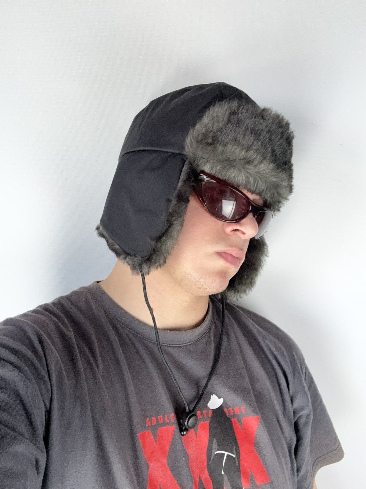 Vintage Y2K Vintage Avant Garde Hat Ushanka Fur Streetwear Style Alt Size ONE SIZE - 7 Thumbnail