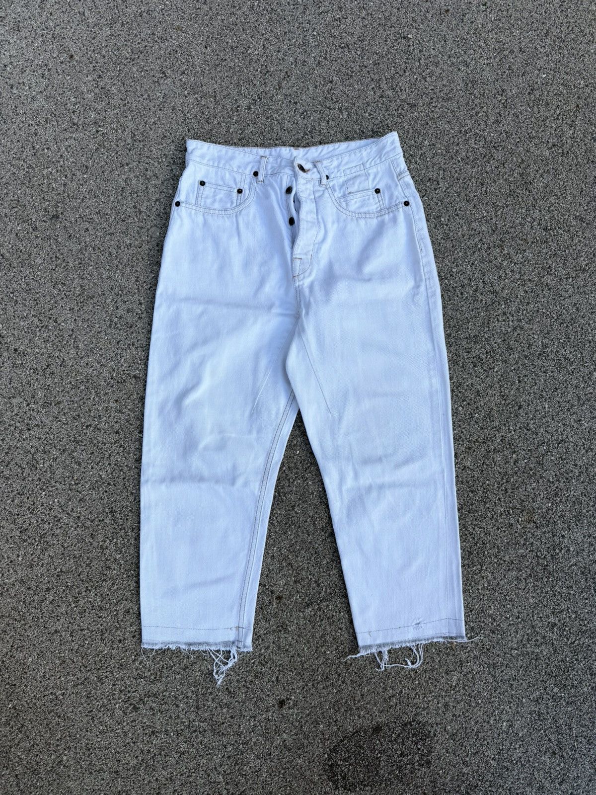 Rick Owens Drkshdw Rick Owens Drkshdw Collapse Cut Jeans Size US 26 / EU 42 - 1 Thumbnail