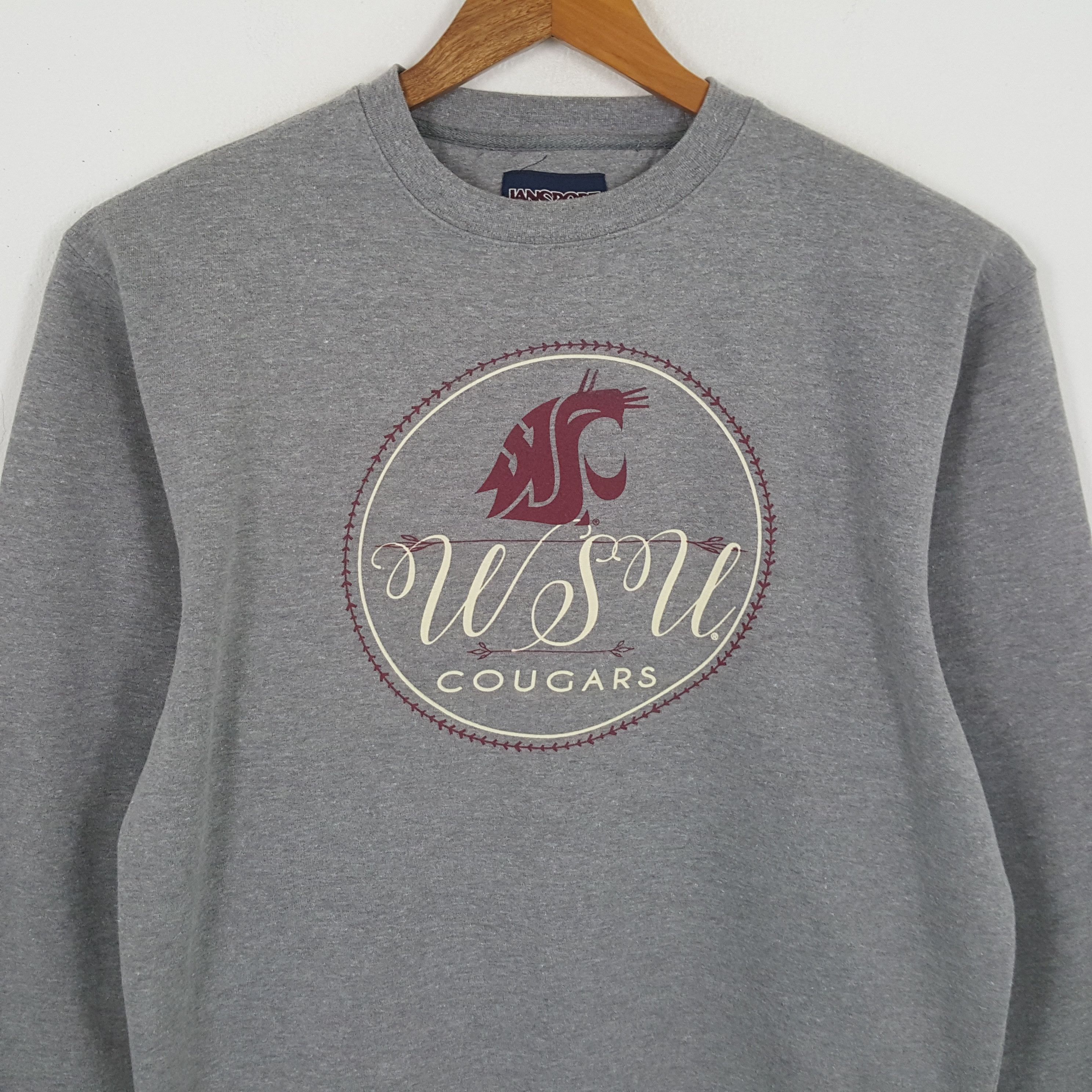 NBA × Vintage Vintage WSU COUGARS American Football Team NBA Sweatshirts Size US M / EU 48-50 / 2 - 2 Thumbnail