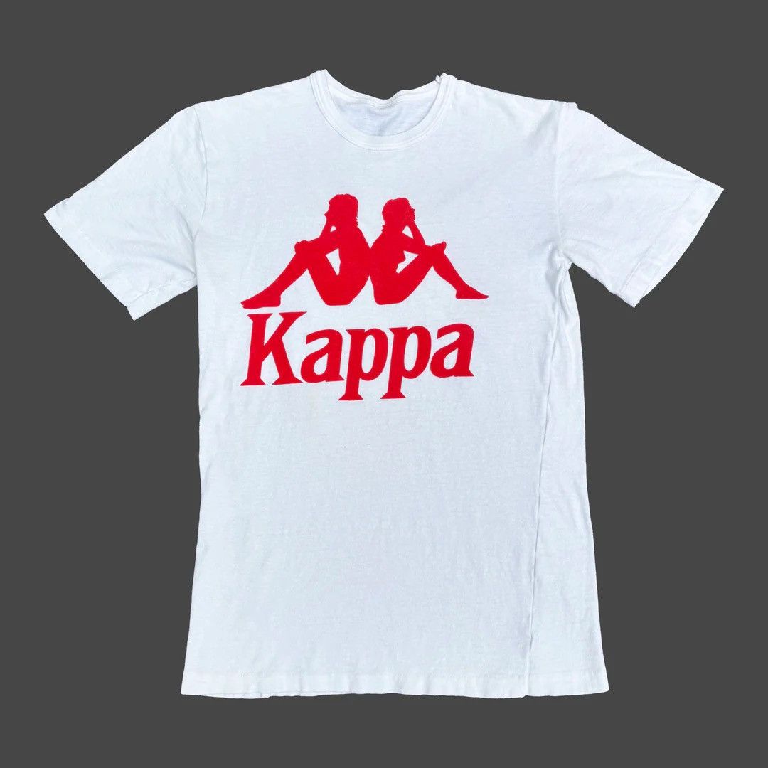 Kappa Kappa 1980 80s Vintage Single Stitch Logo Rare White T-Shirt Size US S / EU 44-46 / 1 - 1 Thumbnail