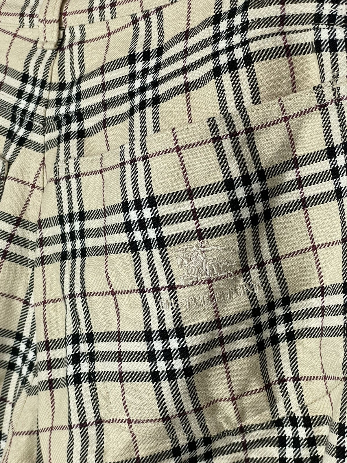 Burberry × Vintage Burberry nova check pants vintage full print Size 28" / US 6 / IT 42 - 18 Thumbnail