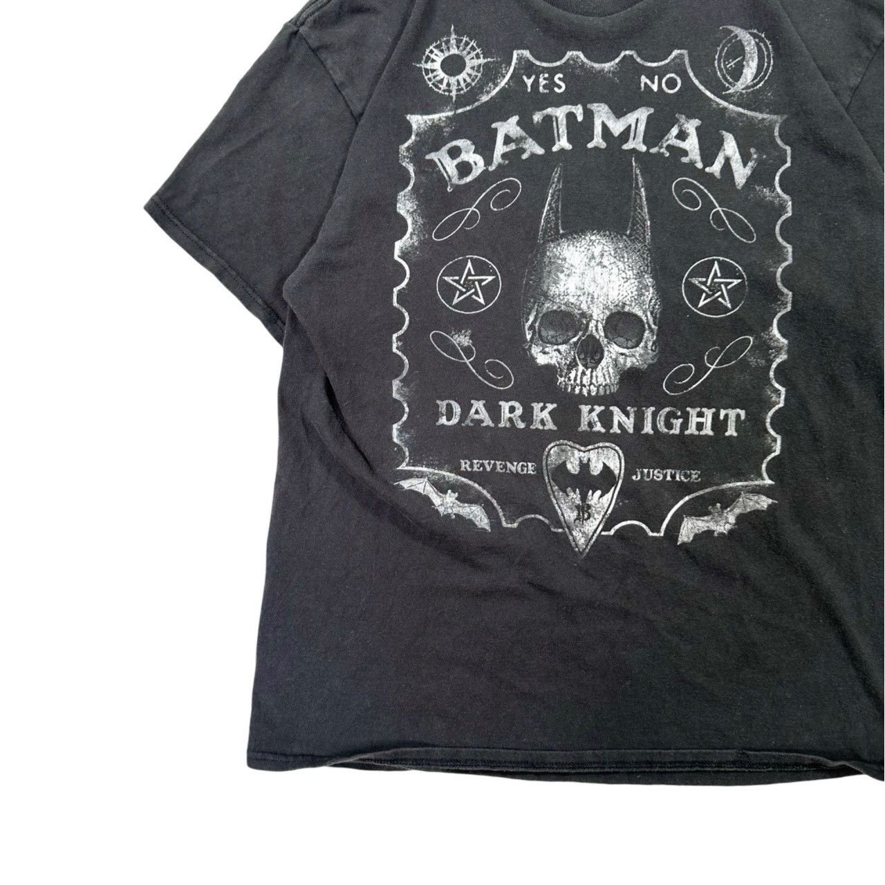 Vintage Vintage 00s Y2K Batman The Dark Knight Graphic T Shirt Size US M / EU 48-50 / 2 - 3 Thumbnail