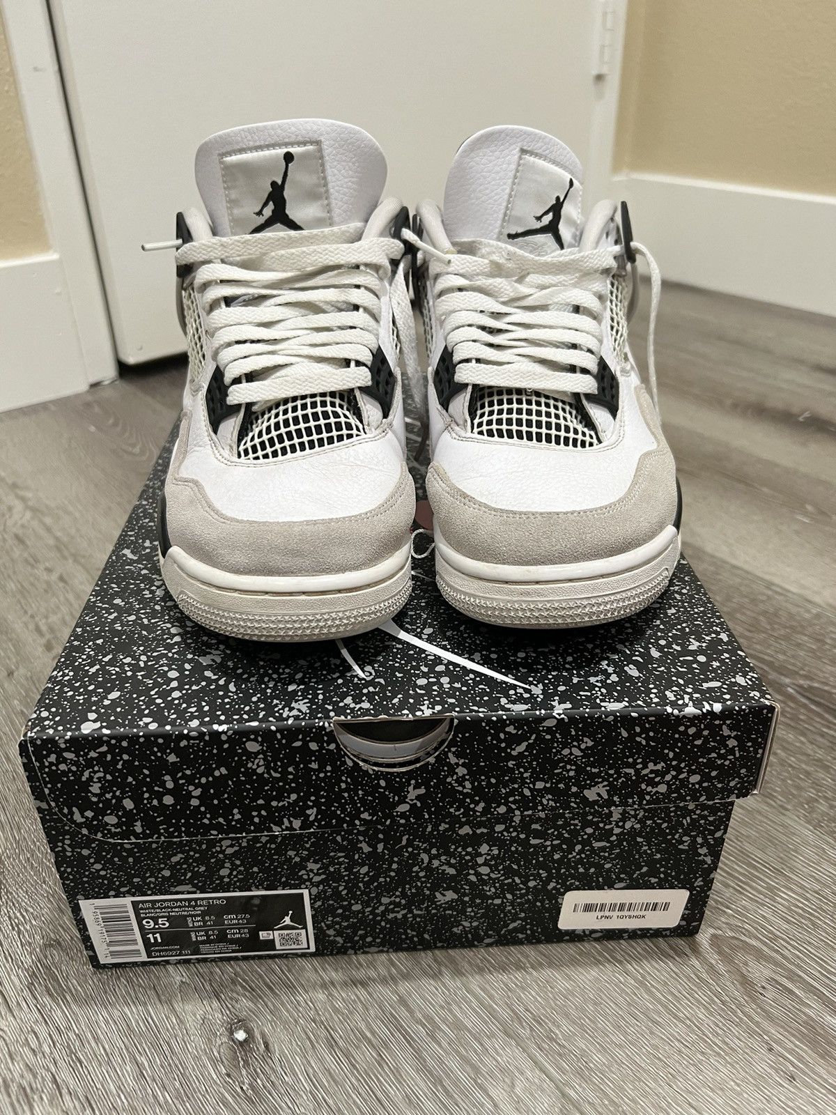 Jordan Brand Air Jordan Military Black Used Size 9.5 M Size US 9.5 / EU 42-43 - 3 Thumbnail