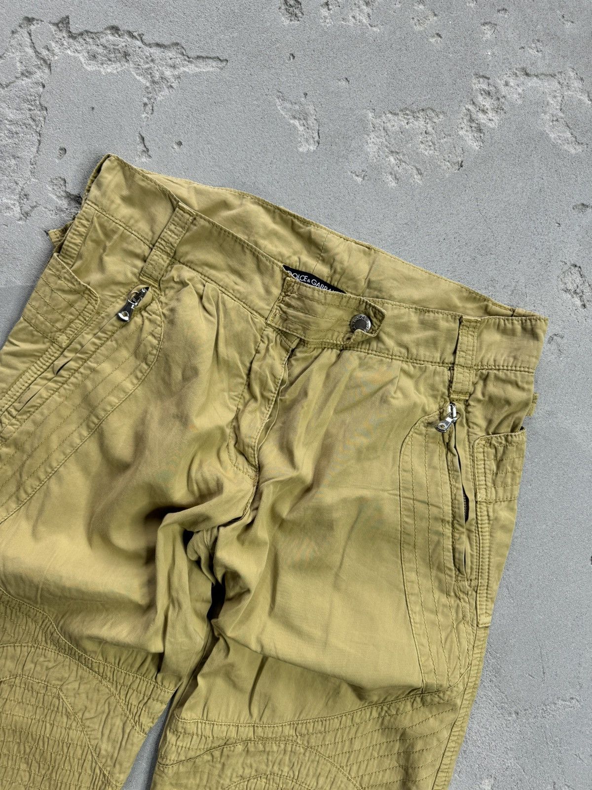 Dolce & Gabbana × Vintage Dolce & Gabbana Cargo Bondage Pants Size US 32 / EU 48 - 4 Thumbnail