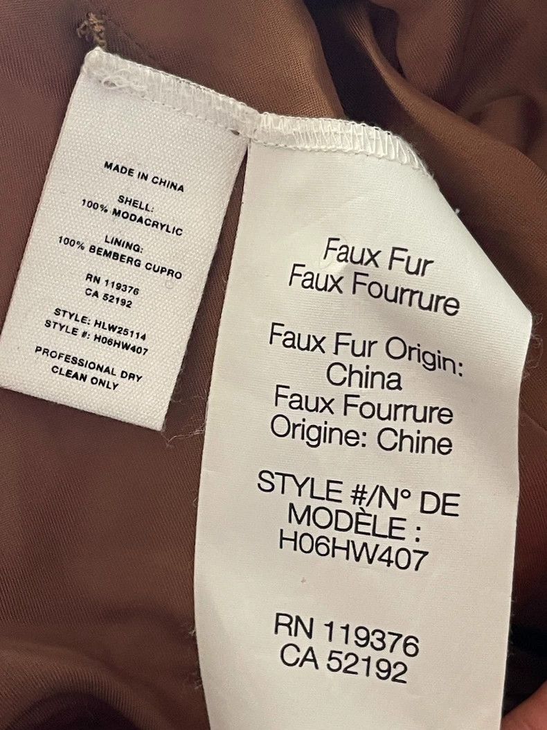 Helmut Lang HELMUT LANG Simulated fur coat Size M / US 6-8 / IT 42-44 - 3 Thumbnail