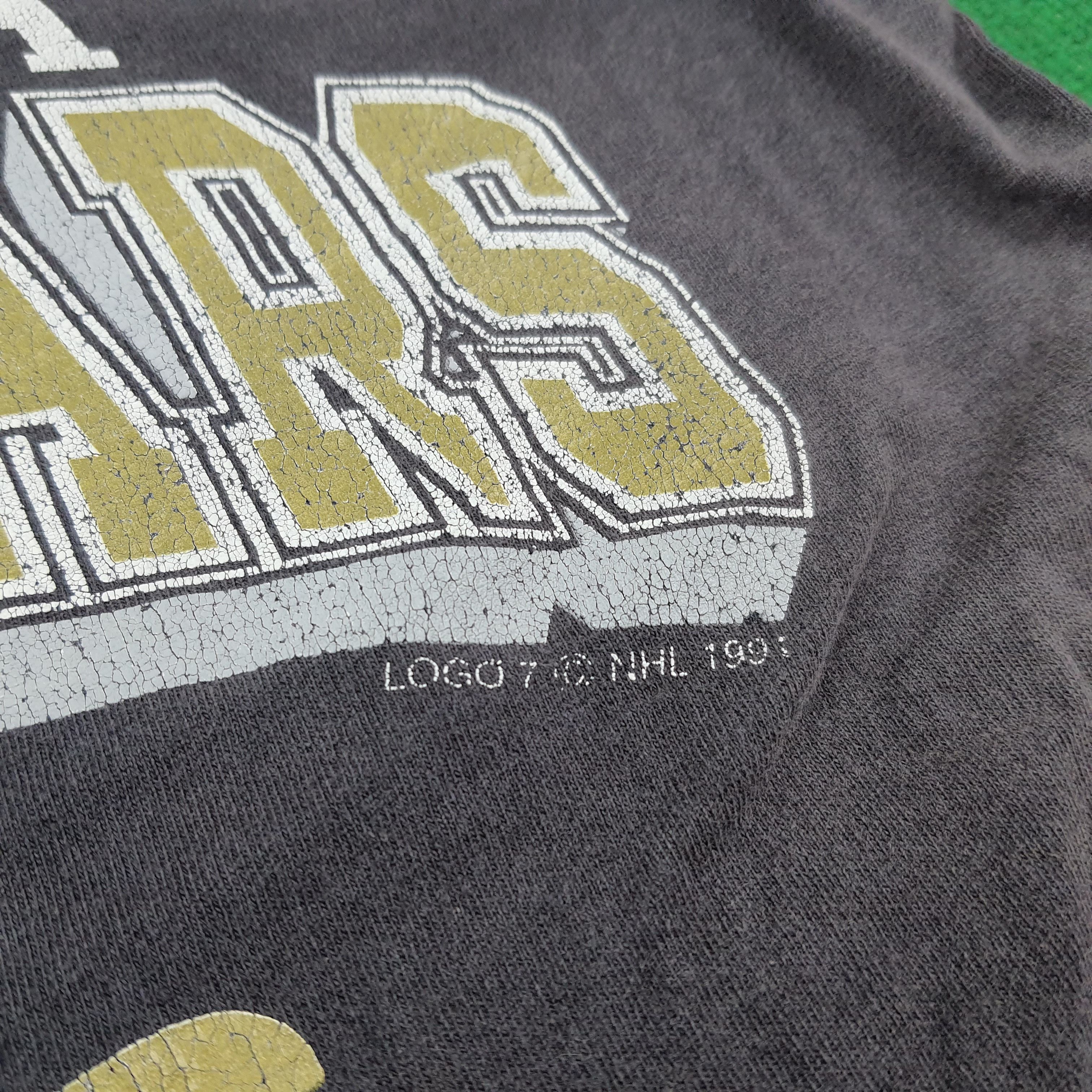 NHL × Vintage Vintage Minnesota North Starts NHL Hockey Sports Tshirt Size US M / EU 48-50 / 2 - 3 Thumbnail