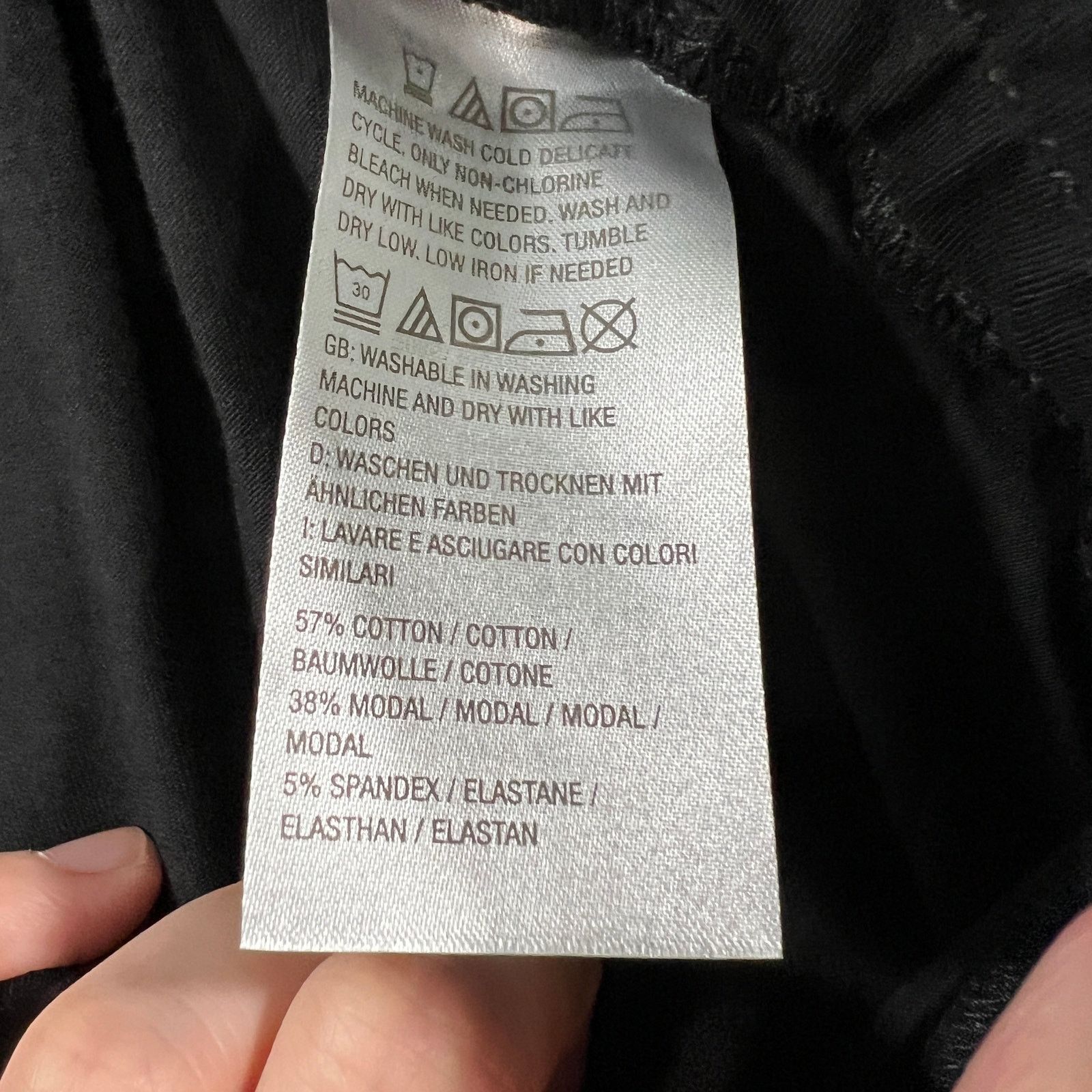 Other AnyBody Tall Cozy Knit Luxe Jogger Pant Black, Tall 4X Size 38" / US 16 / IT 52 - 4 Thumbnail