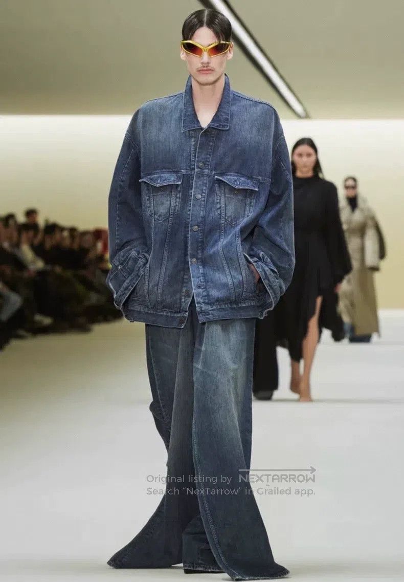 Balenciaga Balenciaga size S Denim Jeans Size US 27 - 3 Thumbnail