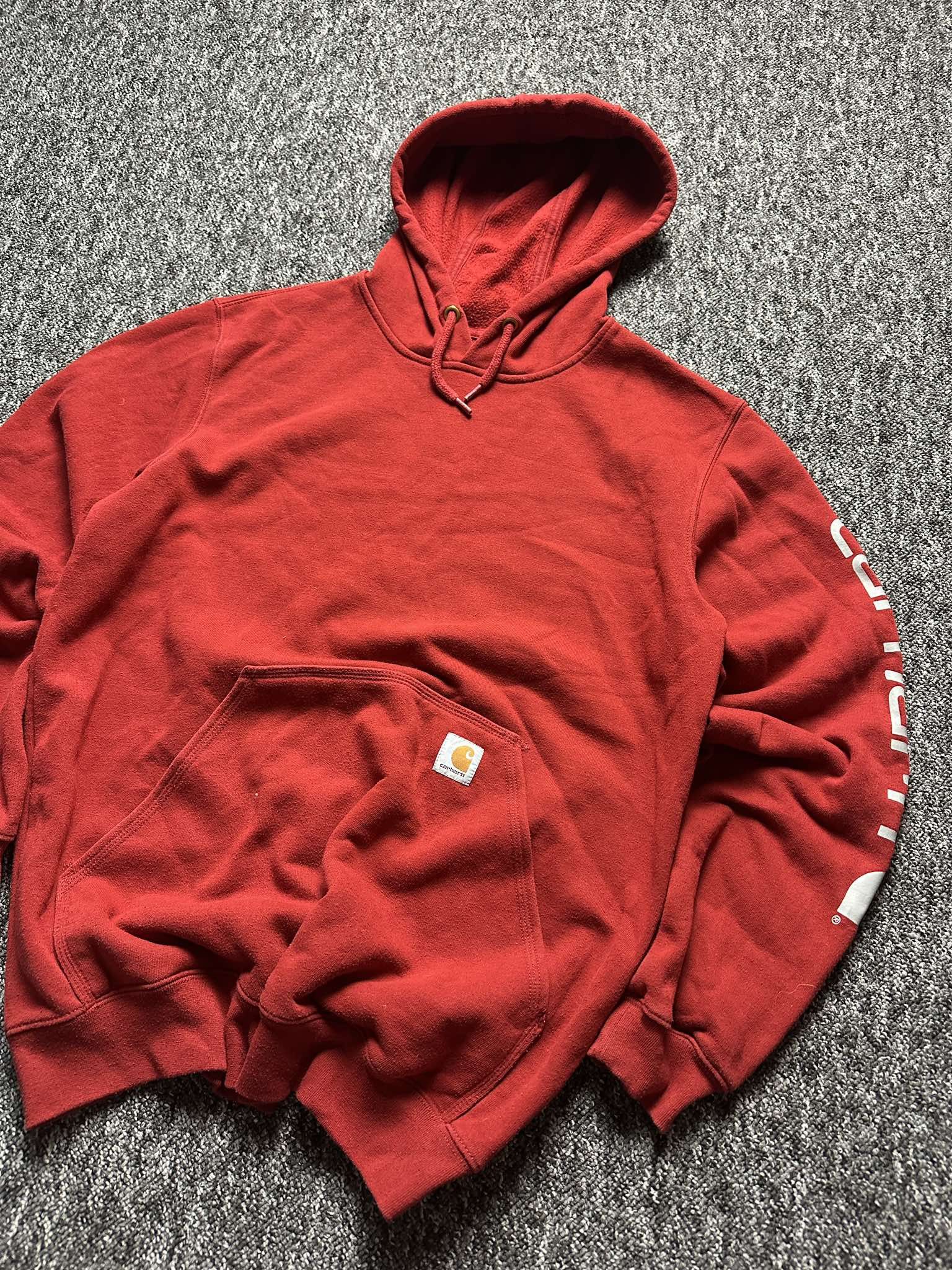 Carhartt × Vintage Vintage retro sweatshirts Hoodie Carhartt logo classic boxy Size US M / EU 48-50 / 2 - 3 Thumbnail