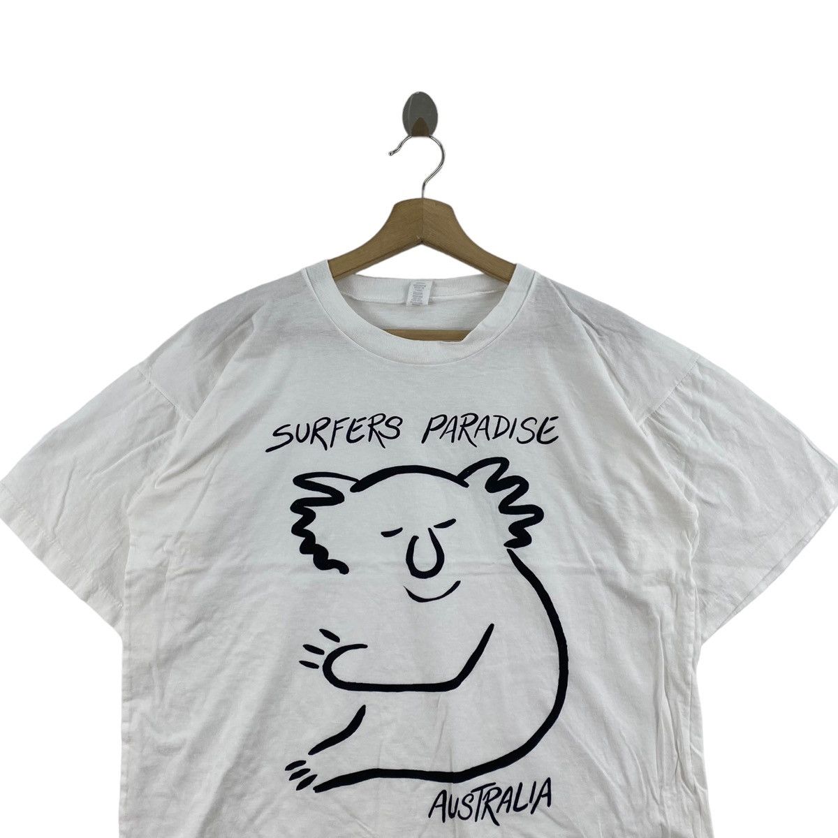 Vintage Vintage SURFERS PARADISE AUSTRALIA Koala Drawing Design Size US L / EU 52-54 / 3 - 2 Thumbnail