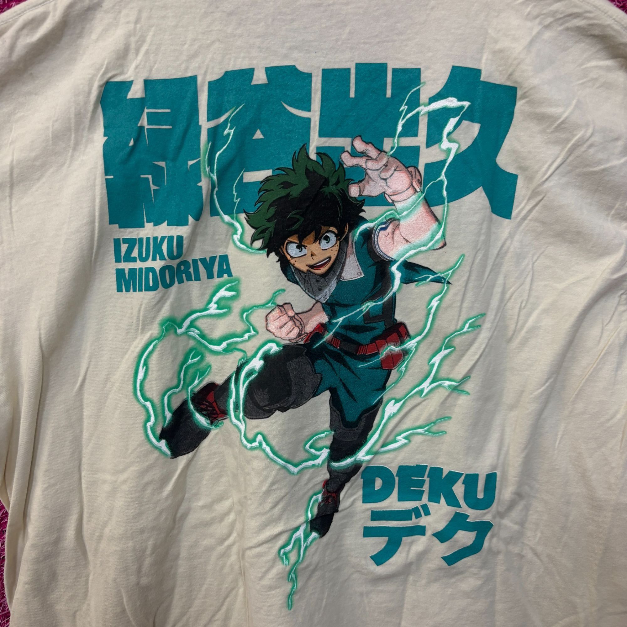 Anime My Hero Academia Izu Deku anime T-shirt size xl Size US XL / EU 56 / 4 - 5 Thumbnail