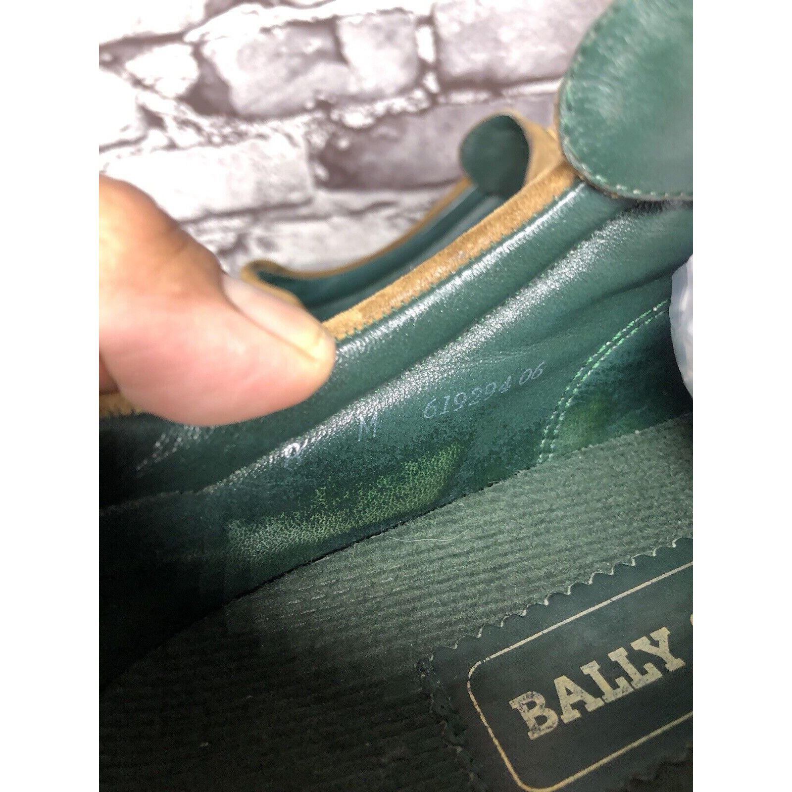Bally Bally Suisse Brown Suede Comfort Lace Up Casual Green Shoes Size US 8 / EU 41 - 21 Thumbnail