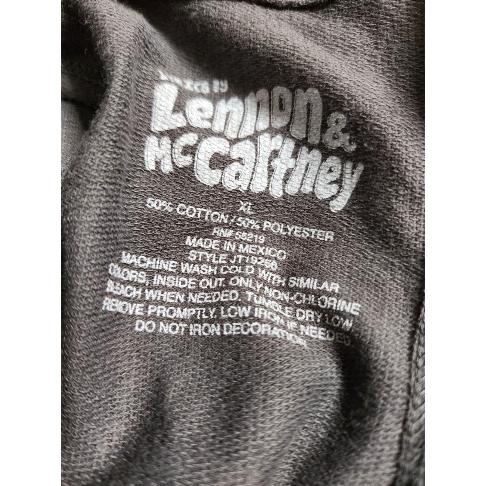 Vintage JOHN LENNON Tank Womens XL Gray Let It Be Lyrics Racerback Music Size XL / US 12-14 / IT 48-50 - 4 Thumbnail