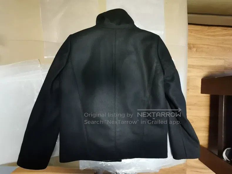 Helmut Lang Helmut Lang size P Pure Black Wool Sheepskin Patchwork Desi Size S / US 4 / IT 40 - 2 Thumbnail
