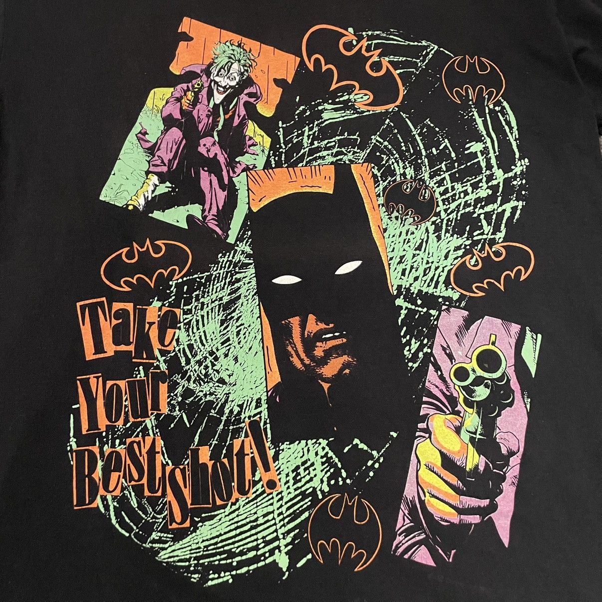 Vintage 1989 Vintage Batman & Joker shirt Size US XL / EU 56 / 4 - 2 Thumbnail
