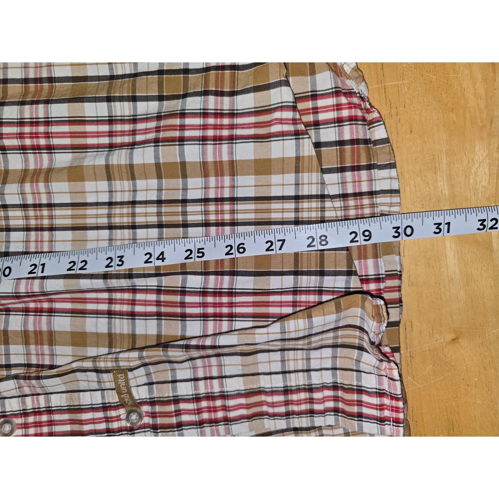 Other Vintage Ecko Unltd Shirt Summer Plaid Button Up Brown 2XL Size US XXL / EU 58 / 5 - 10 Thumbnail
