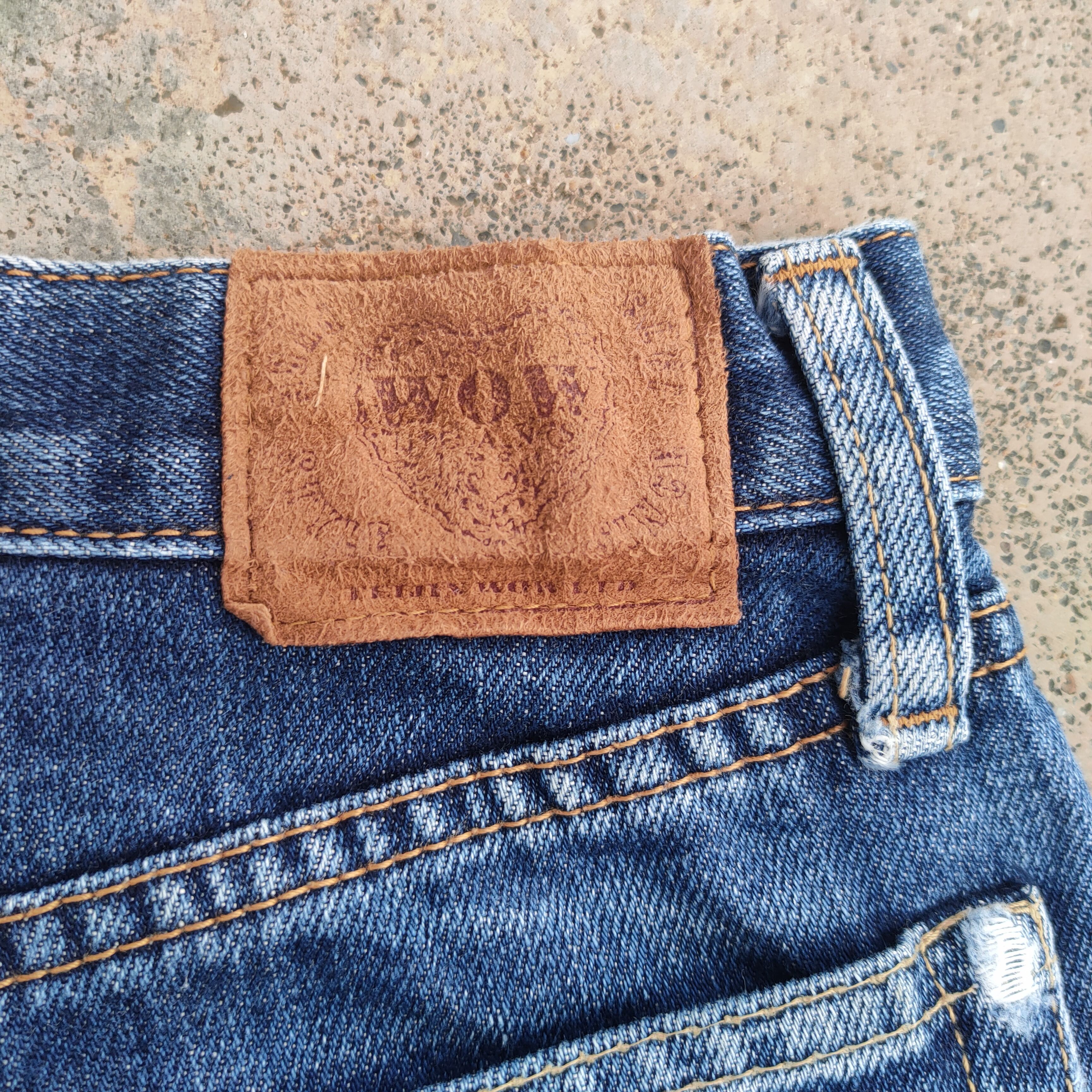 Japanese Brand VINTAGE JAPANESE FLARE JEANS DENIM PANTS Size US 26 / EU 42 - 13 Thumbnail