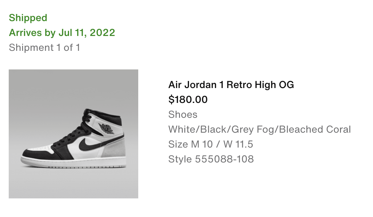 Jordan Brand Air Jordan 1 Retro High OG Size US 10 / EU 43 - 9 Thumbnail