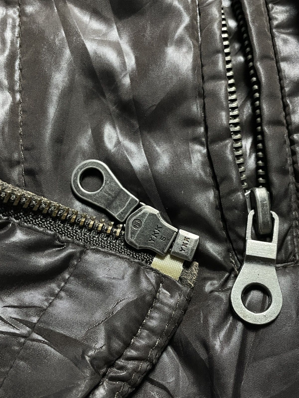 14th Addiction 2000’s Mossimo - Bikers Trim Fur Puffer Jacket Size US M / EU 48-50 / 2 - 17 Thumbnail
