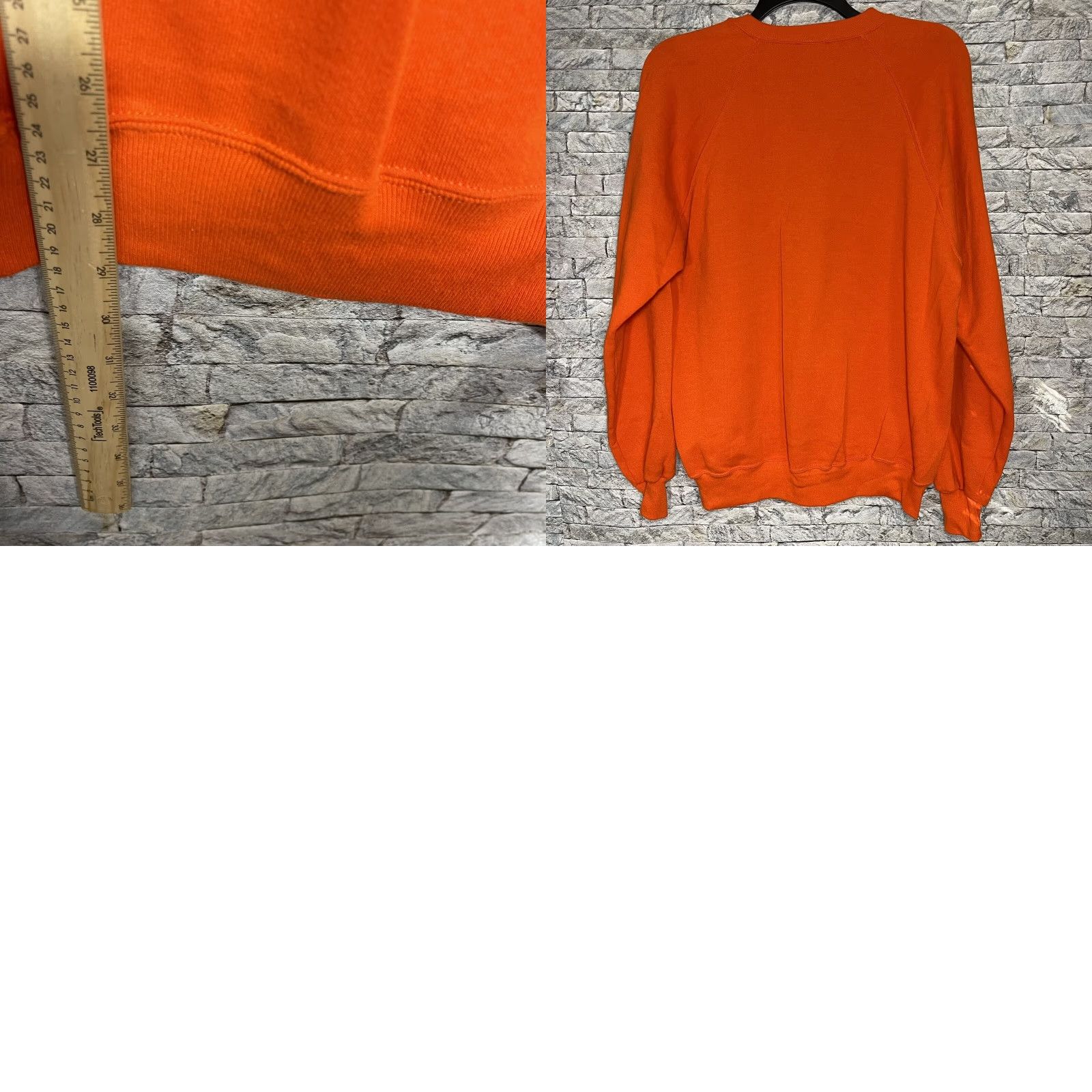 Jerzees VINTAGE JERZEES Mountain Bike Orange Crewneck Sweatshirt XL Men Size US XL / EU 56 / 4 - 8 Thumbnail