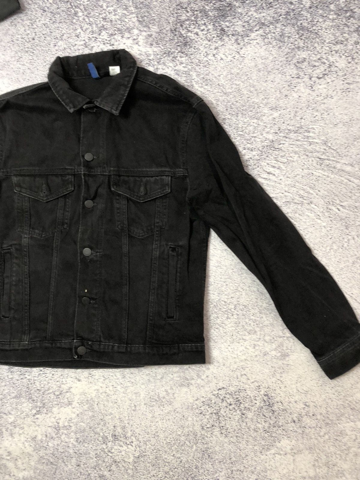 Band Tees × Japanese Brand Men’s denim jacket big print size S y2k street casual Size US S / EU 44-46 / 1 - 4 Thumbnail