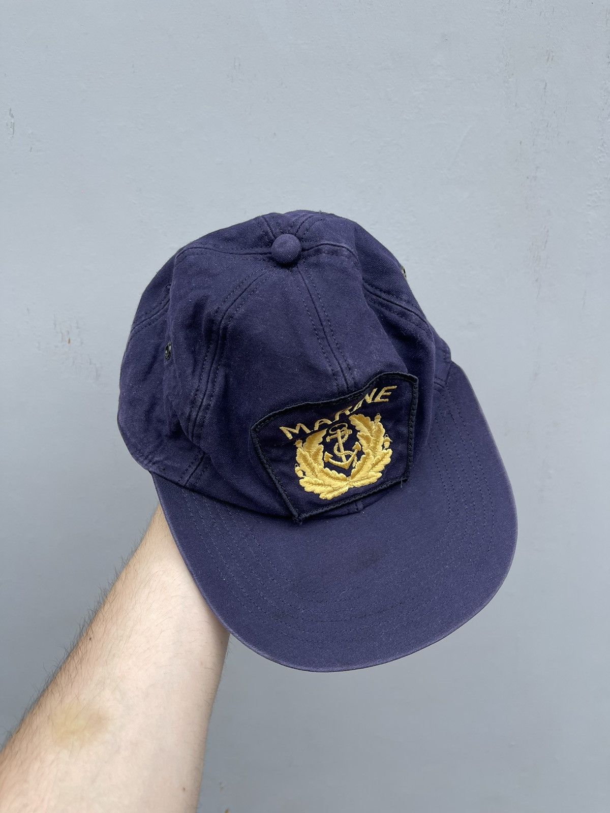 Vintage 80s/90s Vintage US Army Military Marine Embroidered Logo Cap Size ONE SIZE - 7 Thumbnail