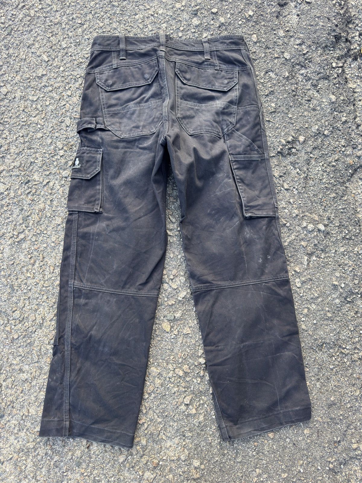 Japanese Brand CARPANTER DOUBLE KNEE PANTS STREETWEAR Size US 33 - 8 Thumbnail