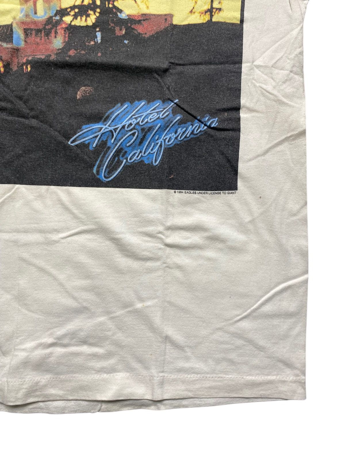 Band Tees VINTAGE EAGLES HOTEL CALIFORNIA HELL FREEZES OVER 1994 TOUR Size US L / EU 52-54 / 3 - 6 Thumbnail