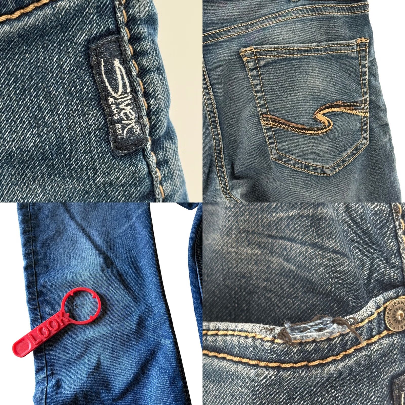 Silver Jeans Co. VINTAGE? No. Size US 36 / EU 52 - 8 Thumbnail