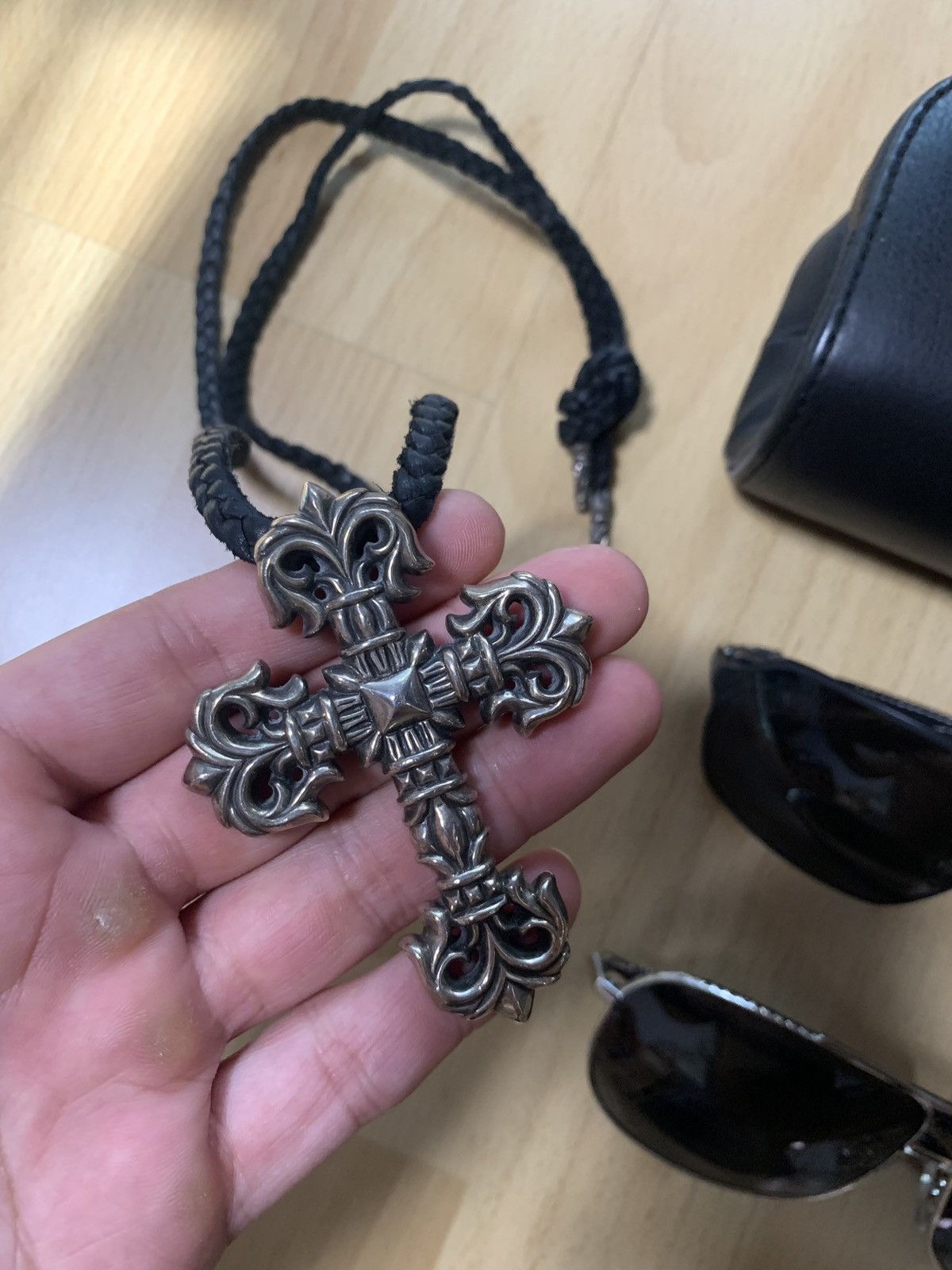 Chrome Hearts Rare Large Filigree Chross pendant | Grailed