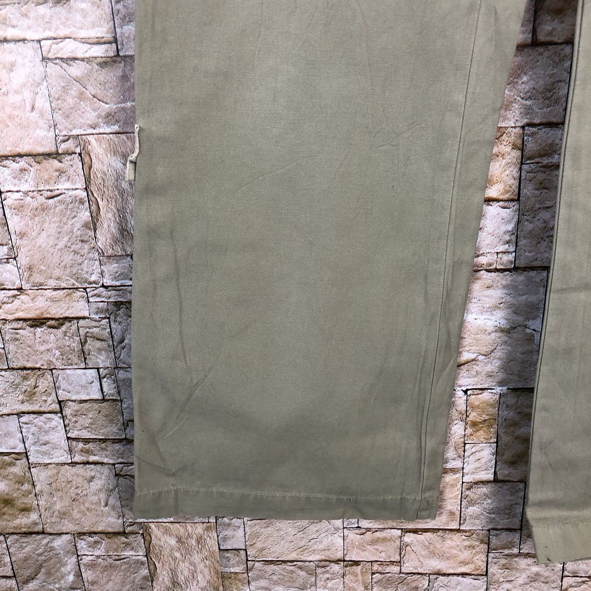 Japanese Brand Q Top Green utility streetwear Cargo Multipocket Pants #A437 Size US 30 / EU 46 - 12 Thumbnail