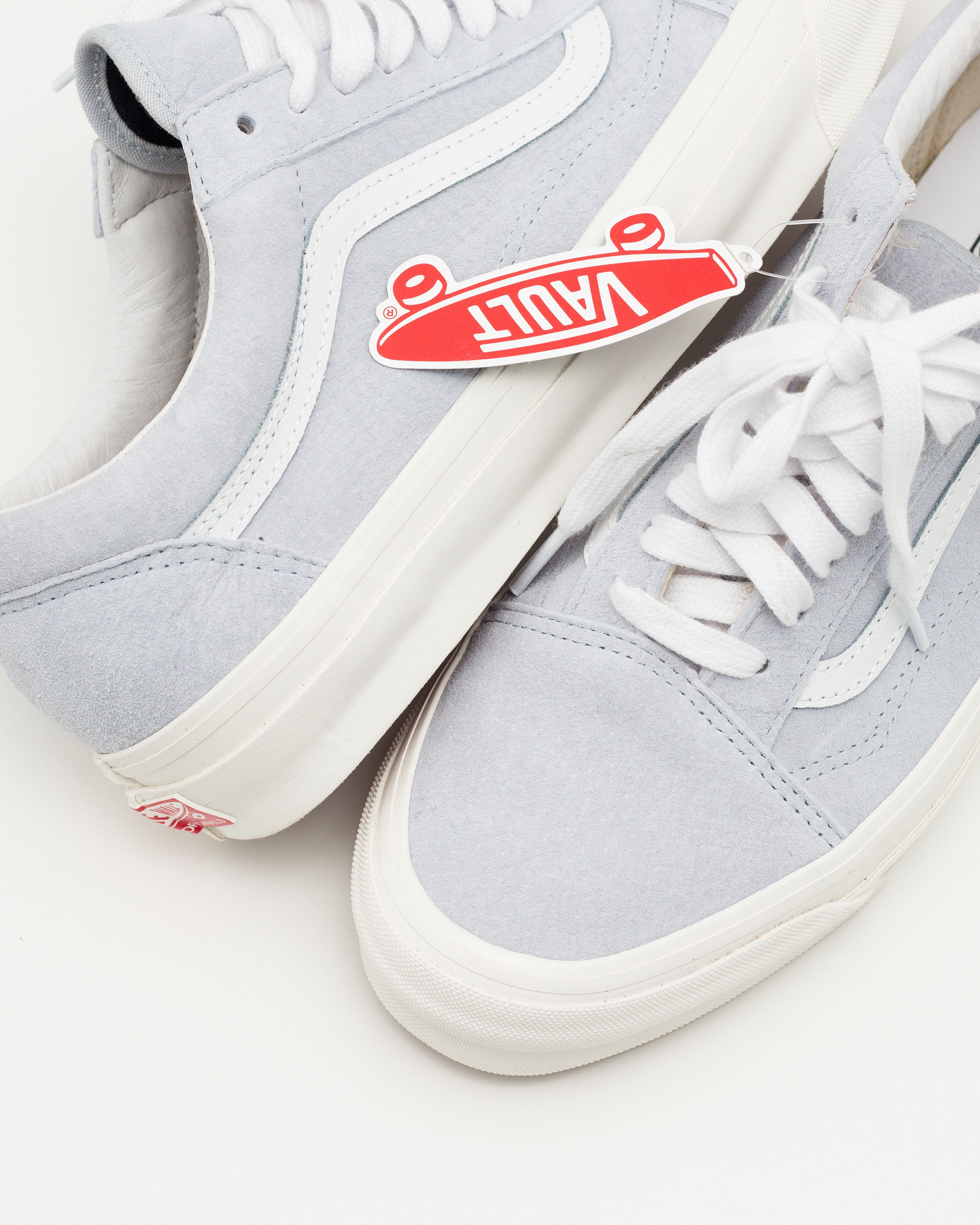 Vans Vault OG Old Skool L Gray Dawn Pig Suede Normcore Size US 9.5 / EU 42-43 - 14 Thumbnail