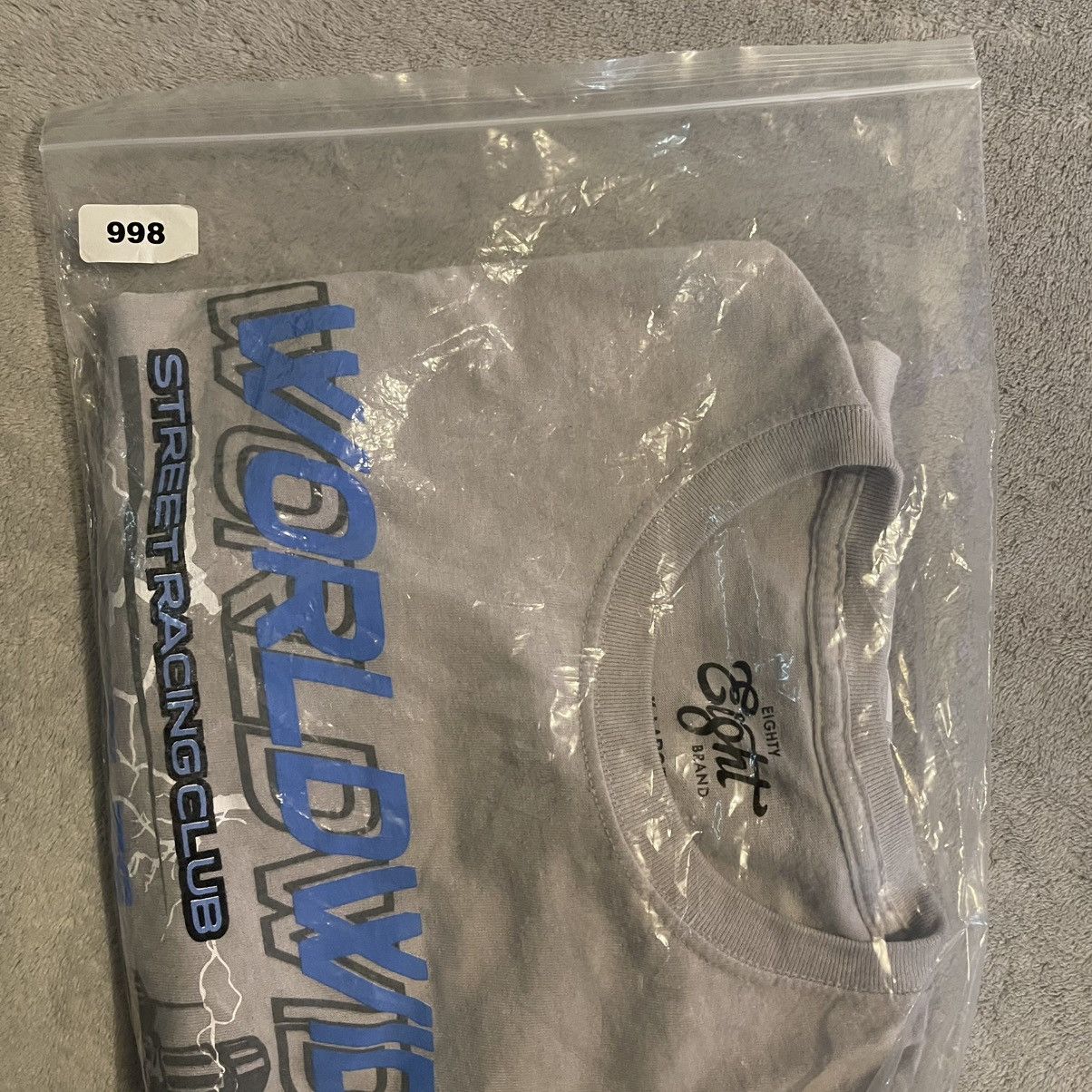 Other Car Eighty Eight Brand Mens XL Street Racing Club Shirt Gray Size US XL / EU 56 / 4 - 6 Thumbnail