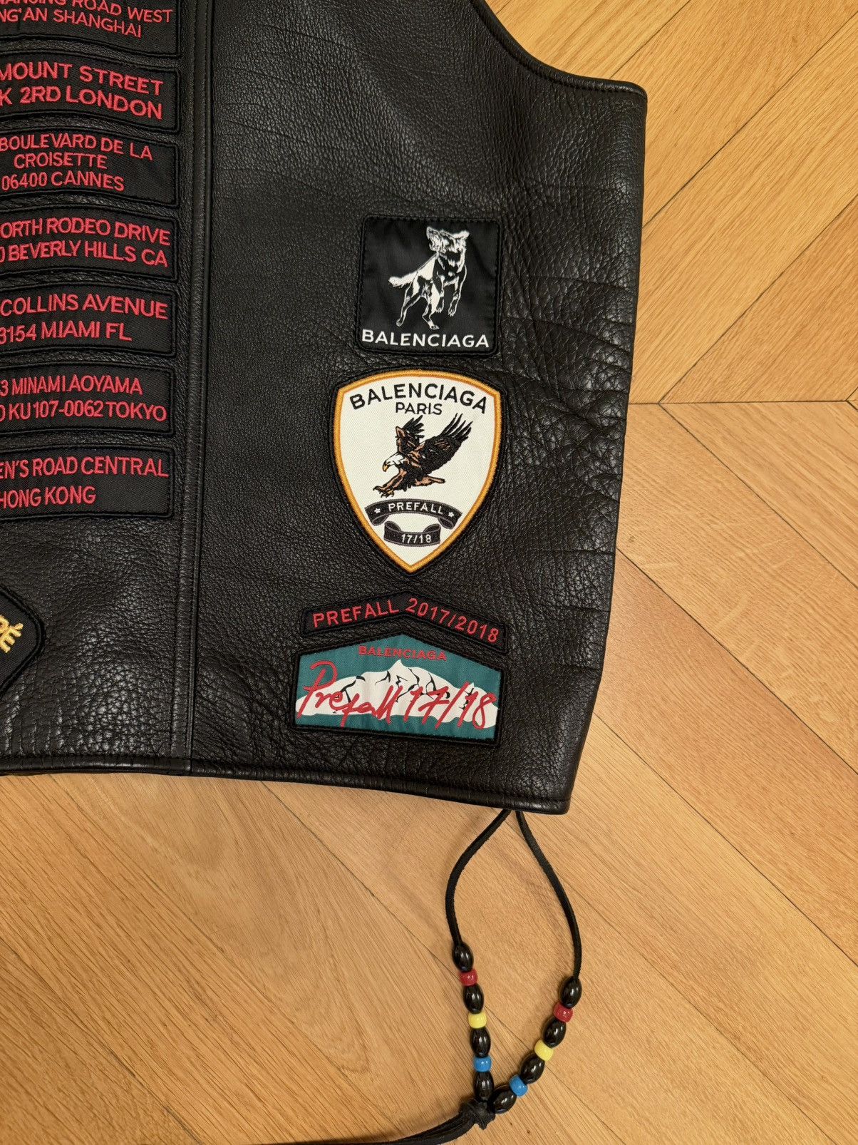 Balenciaga Balenciaga leather patch vest Size US M / EU 48-50 / 2 - 4 Thumbnail