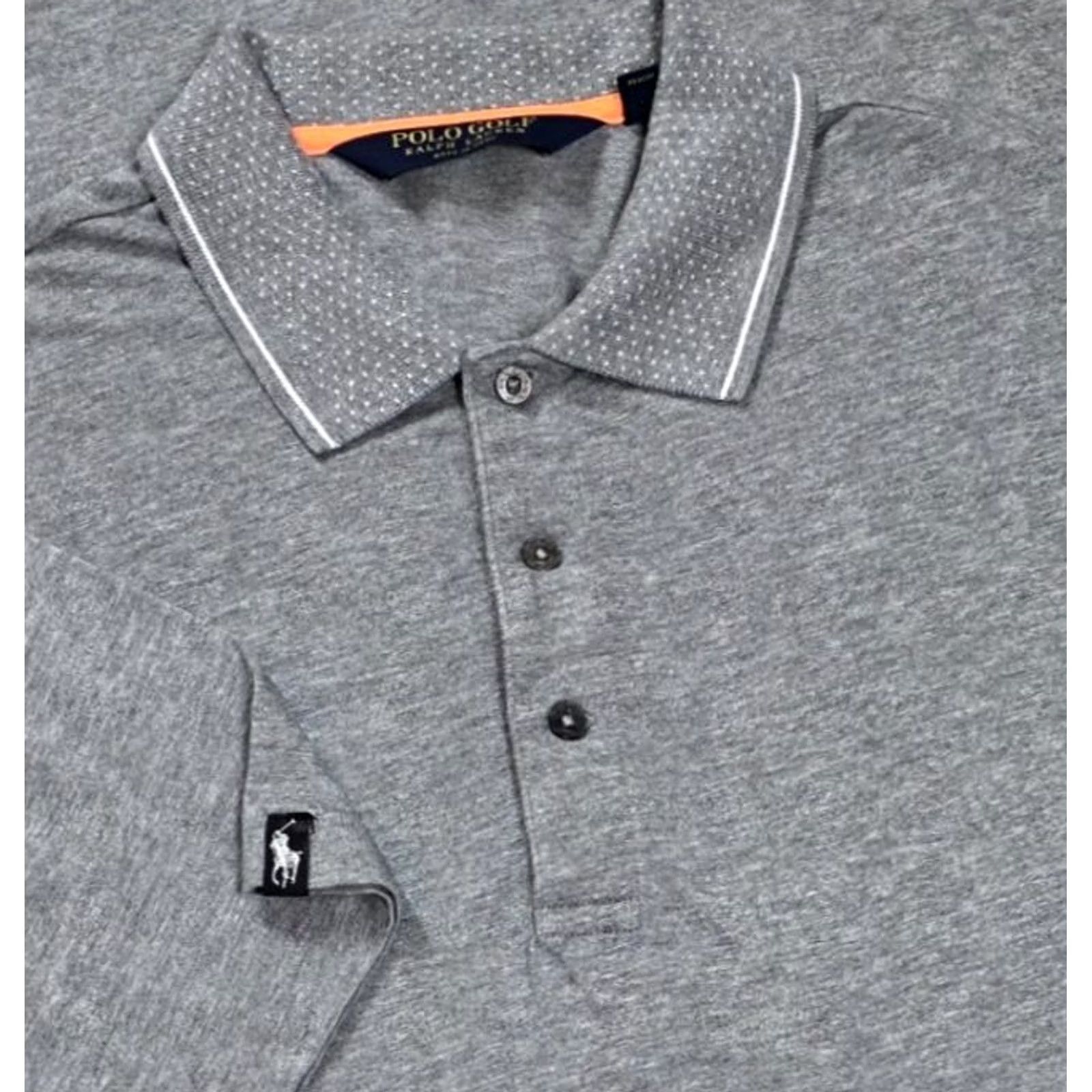 Ralph Lauren Ralph Lauren Polo Golf Mens Gray Polo Shirt Short Sleeve Stretch M Dipped Collar Shirt Mens Gray Polo Golf Stretch M Size US M / EU 48-50 / 2 - 2 Thumbnail