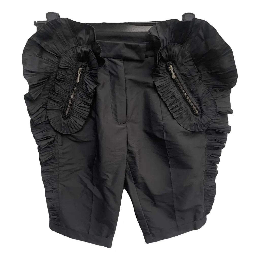 Viktor & Rolf Viktor&Rolf Black Silk Bermuda Vintage ParisFashionWeekPiece Size 27" / US 4 / IT 40 - 3 Thumbnail