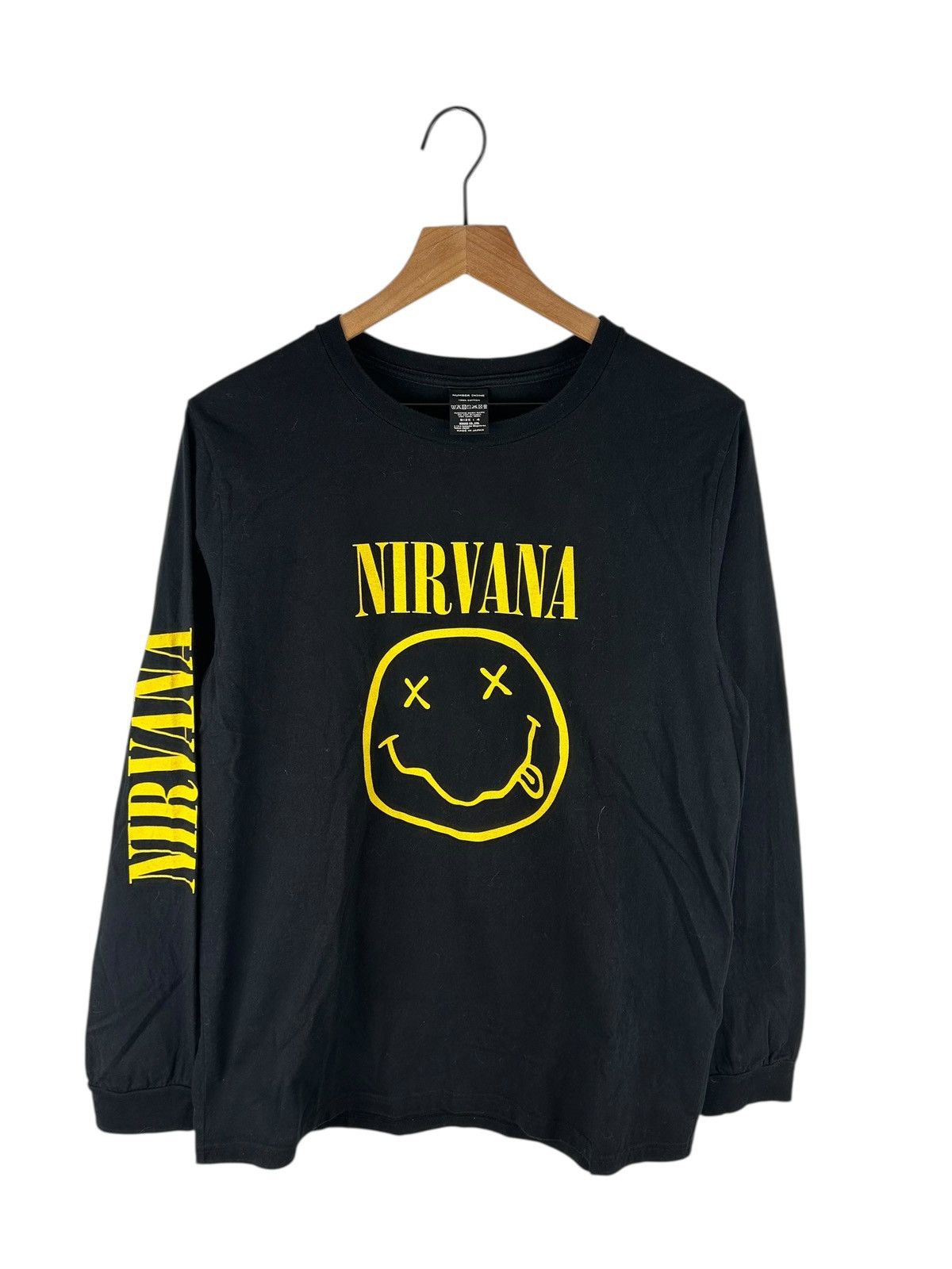 Number (N)ine Number Nine Fuck The Clock Print T-Shirt | Grailed