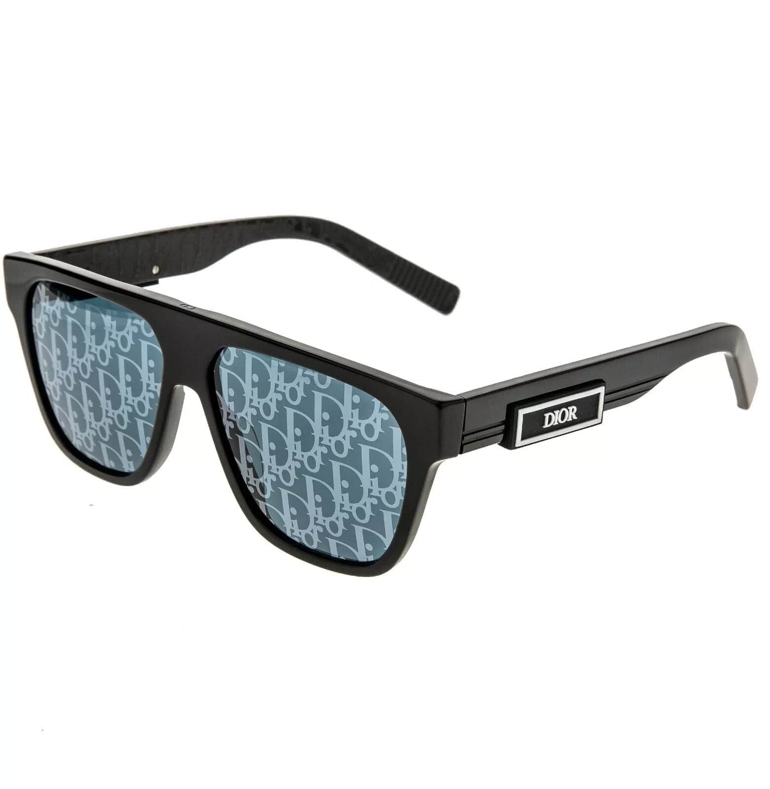 Christian Dior Monsieur CHRISTIAN DIOR Black Blue B23 S3I Sunglass DM40080I DiorB23 Size ONE SIZE - 5 Thumbnail