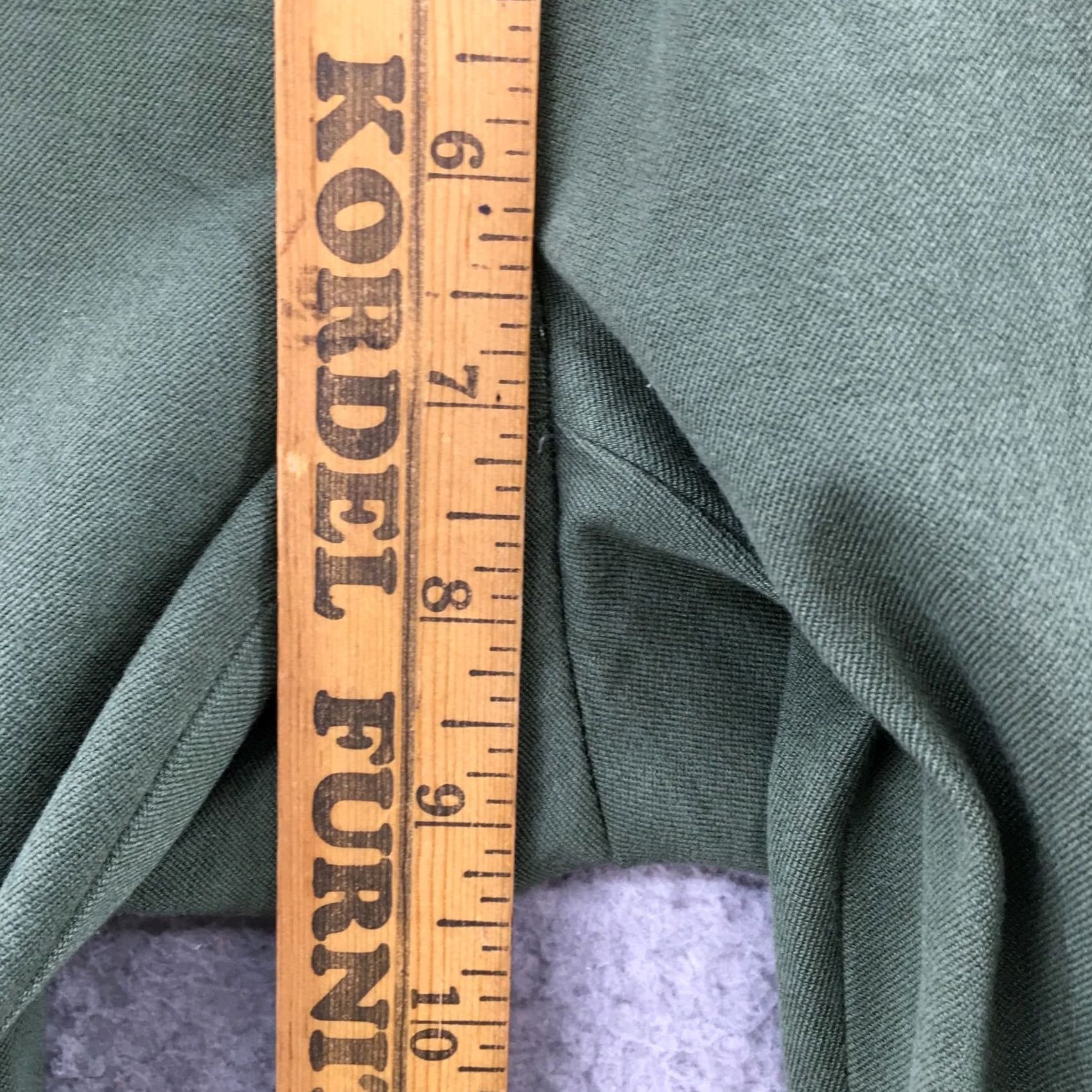 Banana Republic Banana Republic Chino Pants Womens Petite 00P Green Skinny Zip Fly Smooth Flat Front Casual Workwear Womens Size 24" / US 00 / IT 34 - 7 Thumbnail
