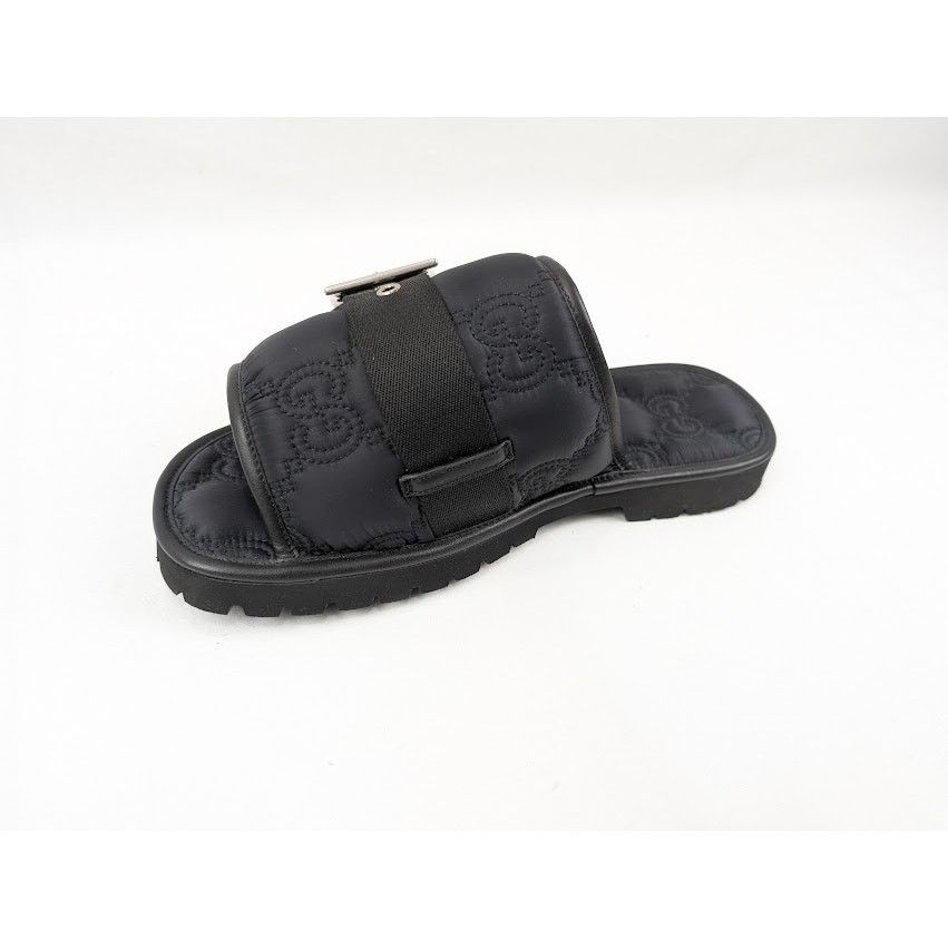 Gucci o1rshd1 Cubic Rubber Slides in Black Size US 8.5 / EU 41-42 - 8 Thumbnail